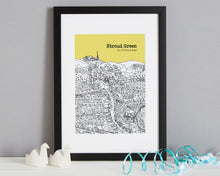 Load image into Gallery viewer, Personalised Stroud Green Print-3