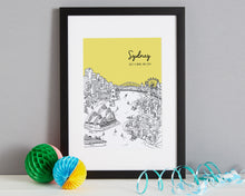 Load image into Gallery viewer, Personalised Sydney Print-3