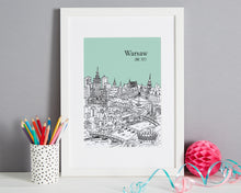 Load image into Gallery viewer, Personalised Warsaw Print-1