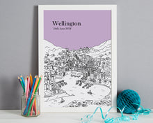 Load image into Gallery viewer, Personalised Wellington Print-6