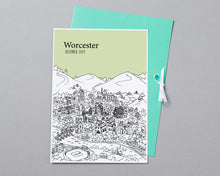 Load image into Gallery viewer, Personalised Worcester Print-4