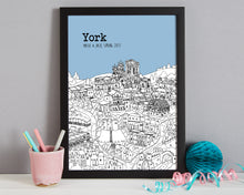 Load image into Gallery viewer, Personalised York Print-5