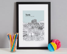 Load image into Gallery viewer, Personalised York Print-3