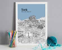 Load image into Gallery viewer, Personalised York Print-7