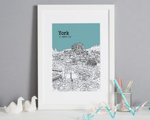 Load image into Gallery viewer, Personalised York Print-6