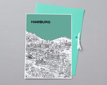 Load image into Gallery viewer, Personalised Hamburg Print