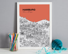 Load image into Gallery viewer, Personalised Hamburg Print