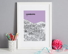 Load image into Gallery viewer, Personalised Hamburg Print