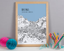Load image into Gallery viewer, Personalised Hastings Print