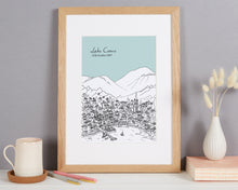 Load image into Gallery viewer, Personalised Lake como Print