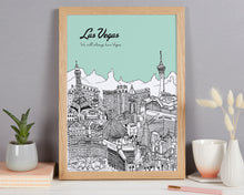 Load image into Gallery viewer, Personalised Las Vegas Print