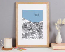 Load image into Gallery viewer, Personalised Leeds Print