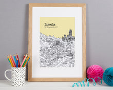 Load image into Gallery viewer, Personalised Lincoln Print