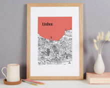 Load image into Gallery viewer, Personalised Lisbon Print