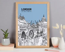 Load image into Gallery viewer, Personalised London Print
