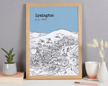 Load image into Gallery viewer, Personalised Lymington Print