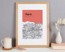 Load image into Gallery viewer, Personalised Madrid Print