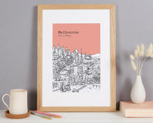 Load image into Gallery viewer, Personalised Melbourne Print