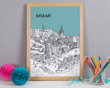 Load image into Gallery viewer, Personalised Miami Print