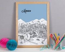 Load image into Gallery viewer, Personalised Monaco Print