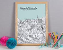 Load image into Gallery viewer, Personalised Newcastle Graduation Gift