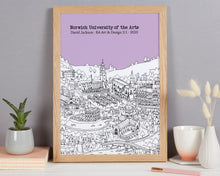Load image into Gallery viewer, Personalised Norwich Graduation Gift
