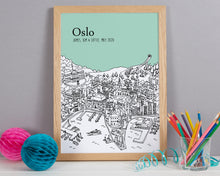 Load image into Gallery viewer, Personalised Oslo Print