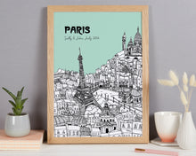 Load image into Gallery viewer, Personalised Paris Print