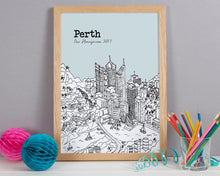 Load image into Gallery viewer, Personalised Perth Print