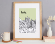 Load image into Gallery viewer, Personalised Perth Print