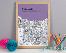 Load image into Gallery viewer, Personalised Portsmouth Graduation Gift