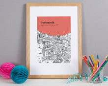 Load image into Gallery viewer, Personalised Portsmouth Print