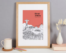 Load image into Gallery viewer, Personalised Rio de Janeiro Print