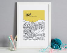 Load image into Gallery viewer, Personalised Seoul Print
