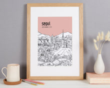 Load image into Gallery viewer, Personalised Seoul Print
