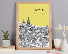 Load image into Gallery viewer, Personalised Seville Print
