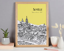 Load image into Gallery viewer, Personalised Seville Print
