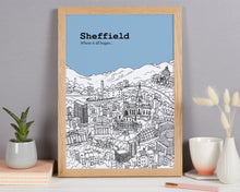 Load image into Gallery viewer, Personalised Sheffield Print