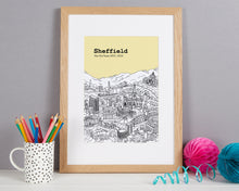 Load image into Gallery viewer, Personalised Sheffield Print