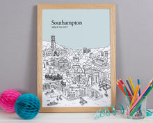 Load image into Gallery viewer, Personalised Southampton Print