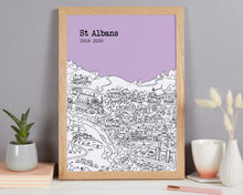 Load image into Gallery viewer, Personalised St Albans Print