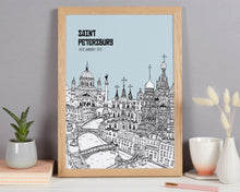 Load image into Gallery viewer, Personalised St Petersburg Print