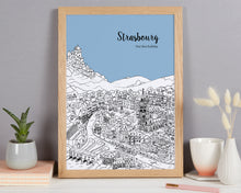 Load image into Gallery viewer, Personalised Strasbourg Print