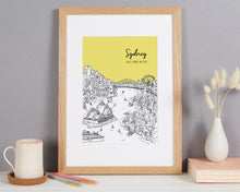 Load image into Gallery viewer, Personalised Sydney Print