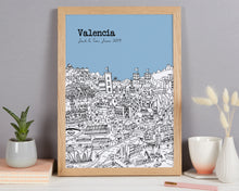 Load image into Gallery viewer, Personalised Valencia Print