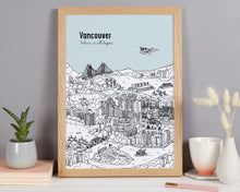 Load image into Gallery viewer, Personalised Vancouver Print