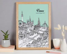 Load image into Gallery viewer, Personalised Vienna Print