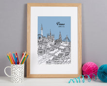 Load image into Gallery viewer, Personalised Vienna Print