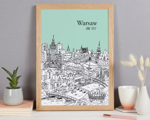 Load image into Gallery viewer, Personalised Warsaw Print