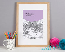 Load image into Gallery viewer, Personalised Wellington Print